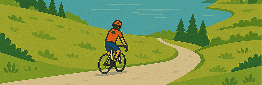 Biking in Michigan